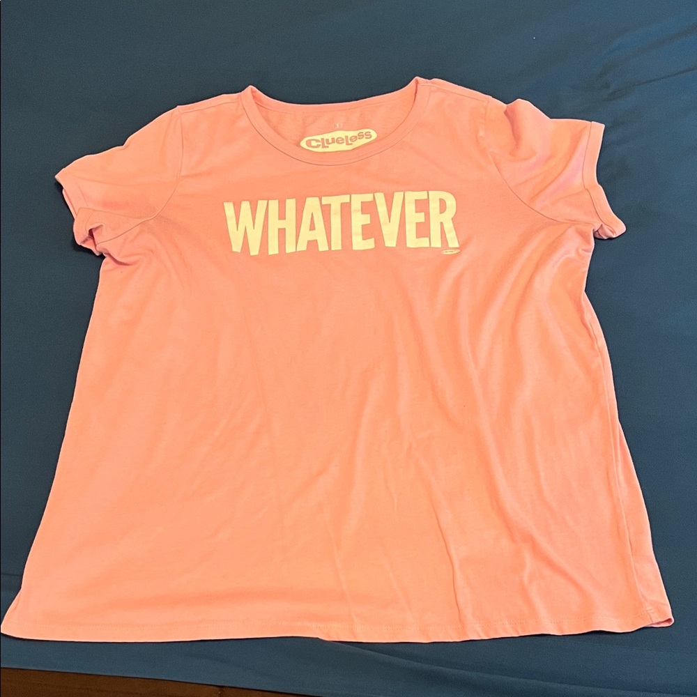 Torrid-Clueless Tshirt, pink, size 1x